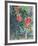 Flowers and Lovers-Marc Chagall-Framed Art Print