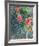 Flowers and Lovers-Marc Chagall-Framed Art Print