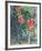 Flowers and Lovers-Marc Chagall-Framed Art Print