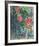 Flowers and Lovers-Marc Chagall-Framed Art Print