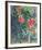 Flowers and Lovers-Marc Chagall-Framed Art Print