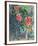 Flowers and Lovers-Marc Chagall-Framed Art Print