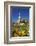 Flowers and St. Luke's Anglican Church, Oamaru, North Otago, South Island, New Zealand-David Wall-Framed Photographic Print