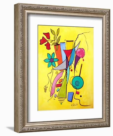 Flowers And Sweets-Ruth Palmer-Framed Art Print