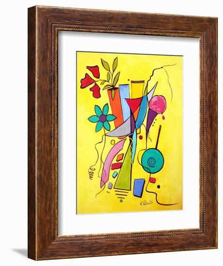 Flowers And Sweets-Ruth Palmer-Framed Art Print