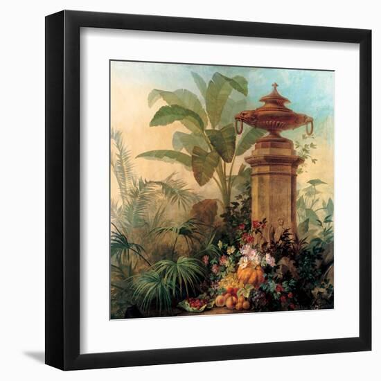 Flowers and Tropical P-Jean Capeinick-Framed Art Print