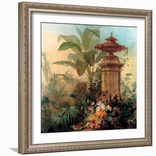 Flowers and Tropical P-Jean Capeinick-Framed Art Print