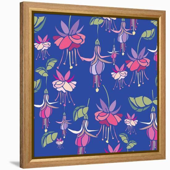 Flowers, Aretes Color-Belen Mena-Framed Premier Image Canvas