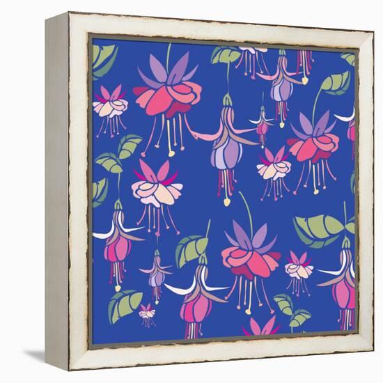 Flowers, Aretes Color-Belen Mena-Framed Premier Image Canvas