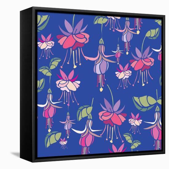 Flowers, Aretes Color-Belen Mena-Framed Premier Image Canvas