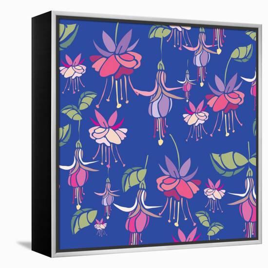 Flowers, Aretes Color-Belen Mena-Framed Premier Image Canvas