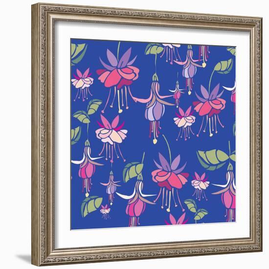 Flowers, Aretes Color-Belen Mena-Framed Giclee Print