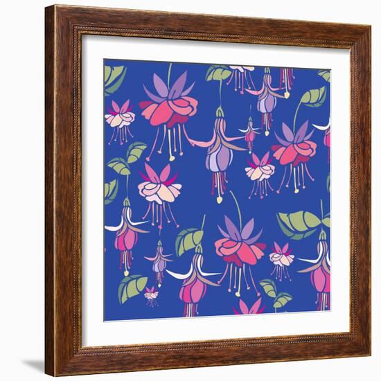 Flowers, Aretes Color-Belen Mena-Framed Giclee Print