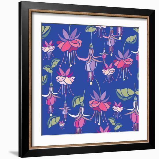 Flowers, Aretes Color-Belen Mena-Framed Giclee Print