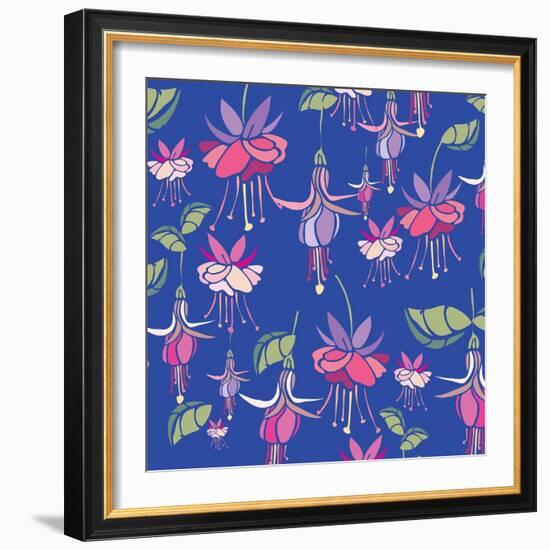 Flowers, Aretes Color-Belen Mena-Framed Giclee Print