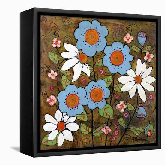 Flowers Art-Blenda Tyvoll-Framed Stretched Canvas