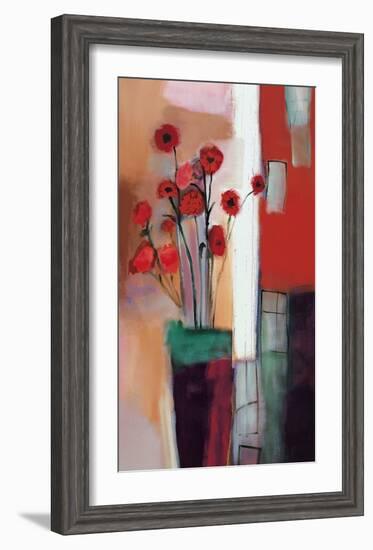 Flowers at Home-Nancy Ortenstone-Framed Art Print