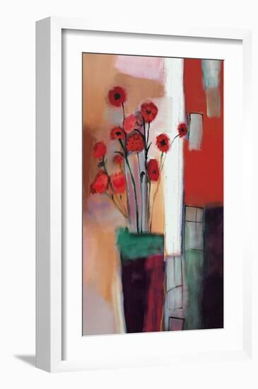 Flowers at Home-Nancy Ortenstone-Framed Art Print