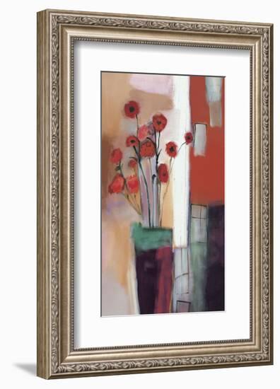 Flowers at Home-Nancy Ortenstone-Framed Art Print