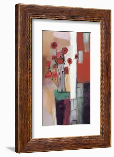 Flowers at Home-Nancy Ortenstone-Framed Art Print