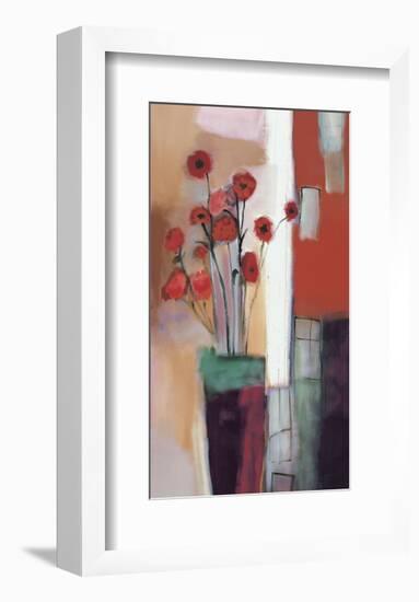 Flowers at Home-Nancy Ortenstone-Framed Art Print