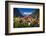 Flowers at Lake Louise under Mount Victoria, Banff National Park, Alberta, Canada-Russ Bishop-Framed Photographic Print