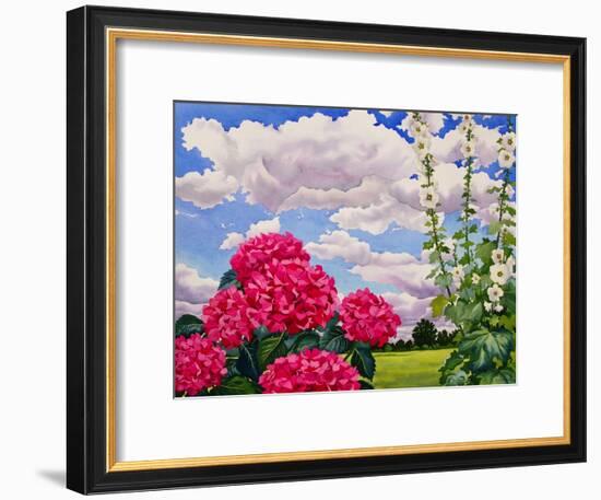 Flowers at the Edge of a Meadow, 2008-Christopher Ryland-Framed Giclee Print