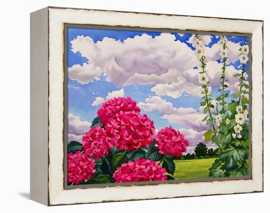 Flowers at the Edge of a Meadow, 2008-Christopher Ryland-Framed Premier Image Canvas