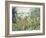 Flowers at Vetheuil-Claude Monet-Framed Giclee Print