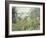 Flowers at Vetheuil-Claude Monet-Framed Giclee Print