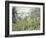 Flowers at Vetheuil-Claude Monet-Framed Giclee Print