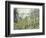 Flowers at Vetheuil-Claude Monet-Framed Giclee Print