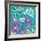 Flowers, Bugambiilla Color-Belen Mena-Framed Giclee Print