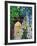 Flowers by a Sunlit Gateway, 2008-Christopher Ryland-Framed Giclee Print
