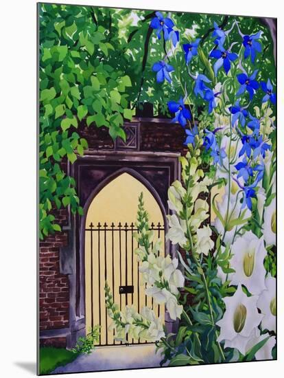 Flowers by a Sunlit Gateway, 2008-Christopher Ryland-Mounted Giclee Print