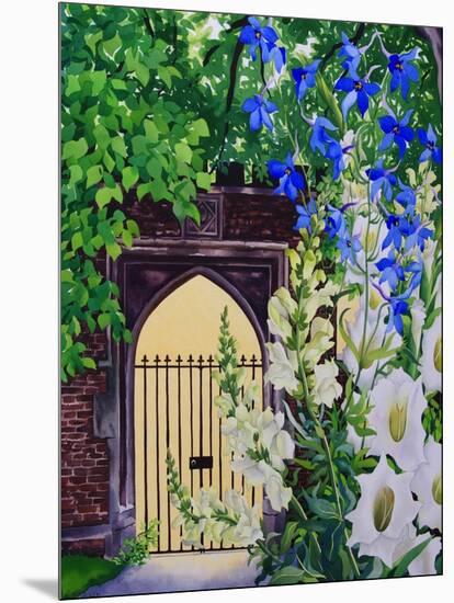 Flowers by a Sunlit Gateway, 2008-Christopher Ryland-Mounted Giclee Print