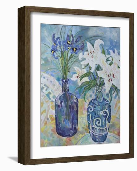 Flowers by the Sea Shore-Lorraine Platt-Framed Giclee Print