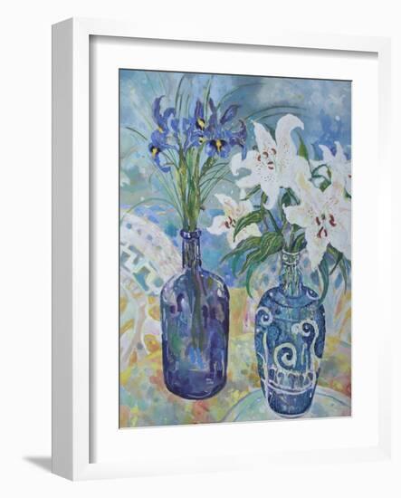 Flowers by the Sea Shore-Lorraine Platt-Framed Giclee Print