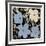 Flowers, c.1965 (Blue, Ivory)-Andy Warhol-Framed Giclee Print