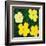 Flowers, c.1970 (4 yellow)-Andy Warhol-Framed Art Print