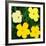 Flowers, c.1970 (Yellow)-Andy Warhol-Framed Giclee Print