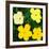 Flowers, c.1970 (Yellow)-Andy Warhol-Framed Giclee Print