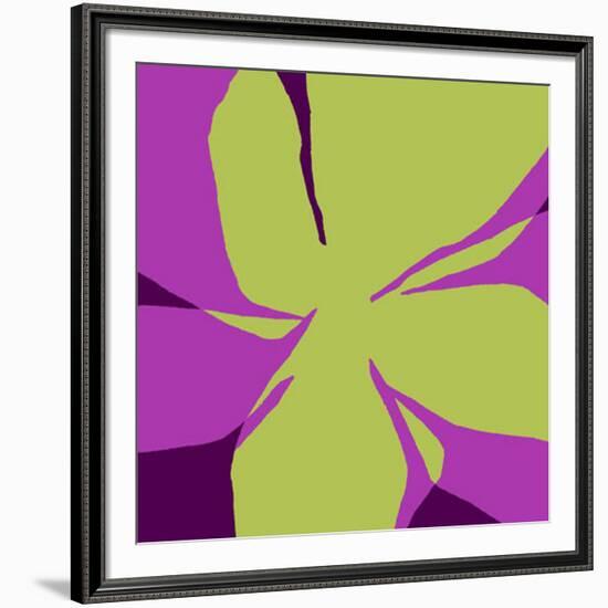 Flowers, c.2007-Nicolas Le Beuan Bénic-Framed Serigraph