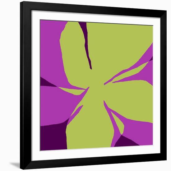 Flowers, c.2007-Nicolas Le Beuan Bénic-Framed Serigraph