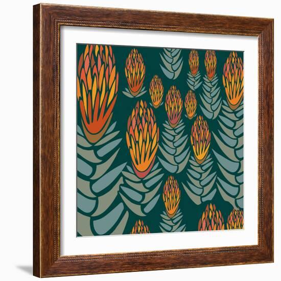 Flowers, Flower Of The Andes Color-Belen Mena-Framed Giclee Print