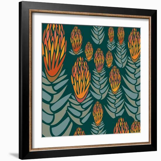 Flowers, Flower Of The Andes Color-Belen Mena-Framed Giclee Print