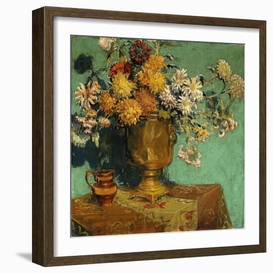 Flowers for Alice, 1928-Grant Wood-Framed Giclee Print