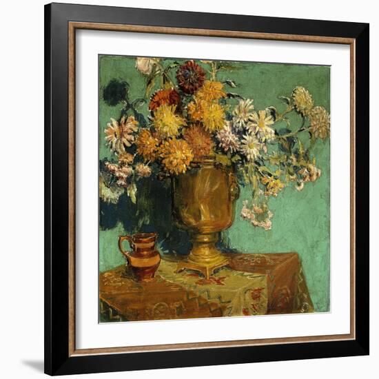 Flowers for Alice, 1928-Grant Wood-Framed Giclee Print