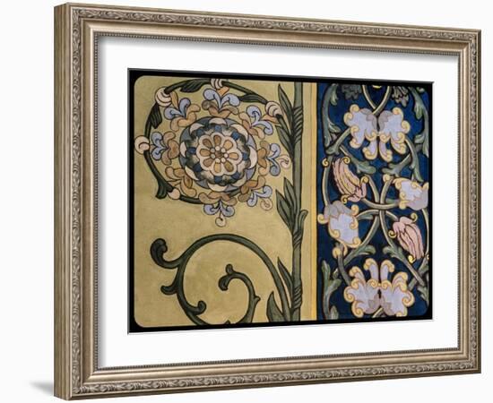 Flowers for Anastasia, 2016, from the Series Eglise Russe-Joy Lions-Framed Giclee Print