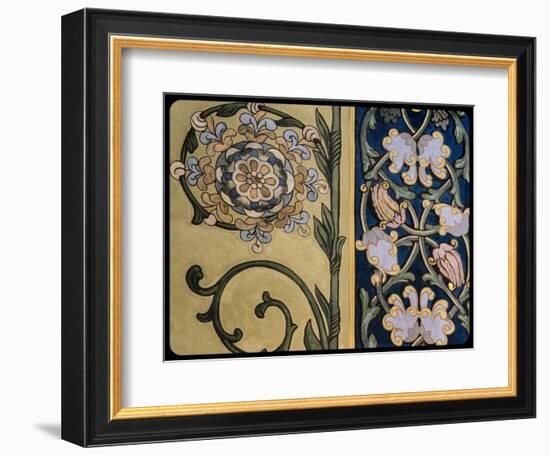 Flowers for Anastasia, 2016, from the Series Eglise Russe-Joy Lions-Framed Giclee Print